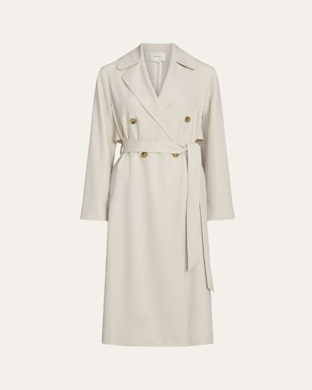 Drapey Trench Coat